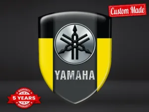 Yamaha Decal Veicoli Autoadesivi Finitura Corsa Label Premium